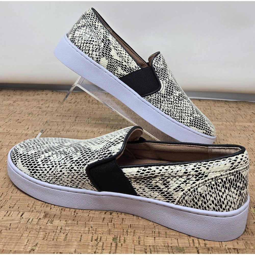 Vionic Shoes Womens 7 Demetra Snake Skin Pattern Slip‎ On Casual Preppy Comfort - Picture 5 of 9